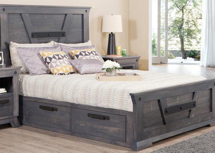 Algoma Queen 4 Drawer Storage Platform Bed