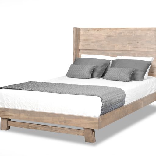 Jasper Bed With Wood Headboard /Wrap Around Footboard