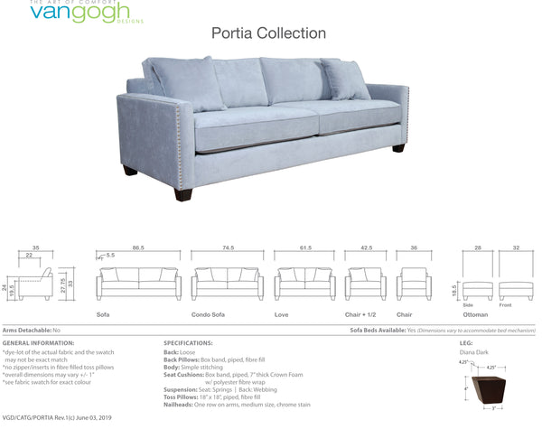 Portia Sofa